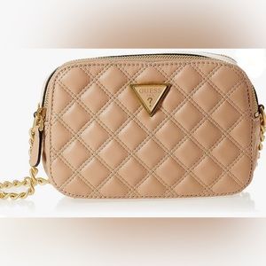 GUESS Giully Beige Camera Bag